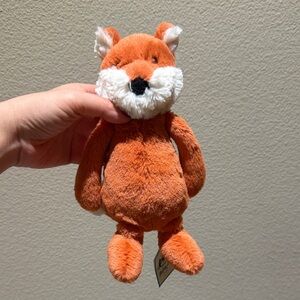 Jellycat Orange and White Fox Plush